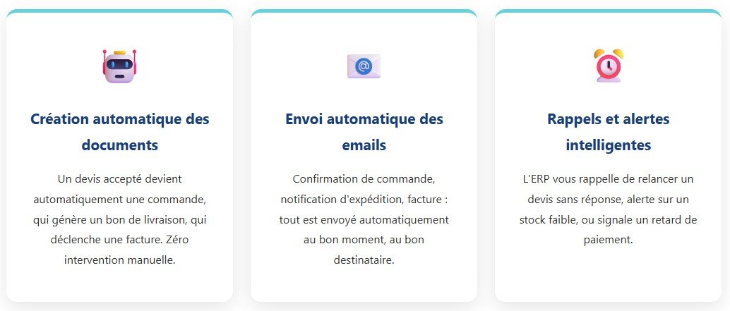 ERP pour l’administration des ventes et la gestion commerciale